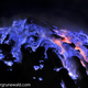 Illustration for article titled Spectacular blue lava flows at this Indonesian volcano